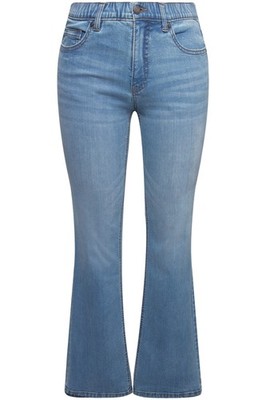 Ulla Popken Damen große Größen Bootcut Jeans Marie weites Bein