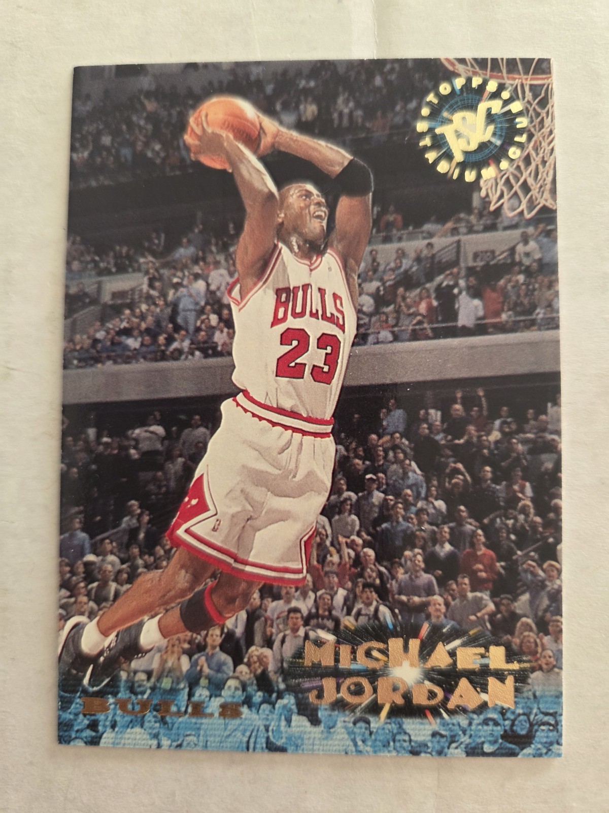 1995-96 Topps Stadium Club Michael Jordan #1 Chicago Bulls