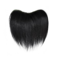 Frontal Hairpiece for Men, Hair Extension Hairline Loss Straight Tape in Huma...