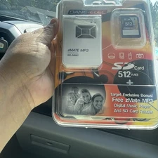 Genuine Dane-Elec zMate MP3 512MB SD Memory Card SD-M512
