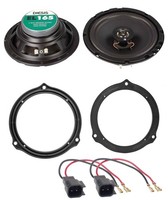ACV 16,5Cm 100Watt 2-Wege Lautsprecher FüR Ford Fiesta Kuga Galaxy HecktüR Auto