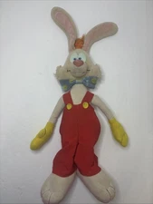 Vintage 1988 Disney's Roger Rabbit Playskool 18" Plush Doll Stuffed Animal