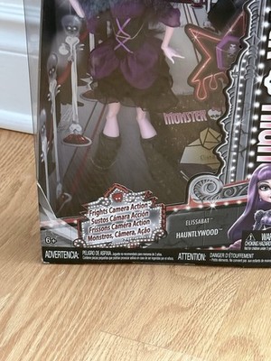 2013 Monster High Elissabat Frights Camera Action NRFB Complete