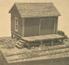 HO: Small Freight House, a wood kit w/ styrene parts by Taurus, upgraded by TC — photo 2