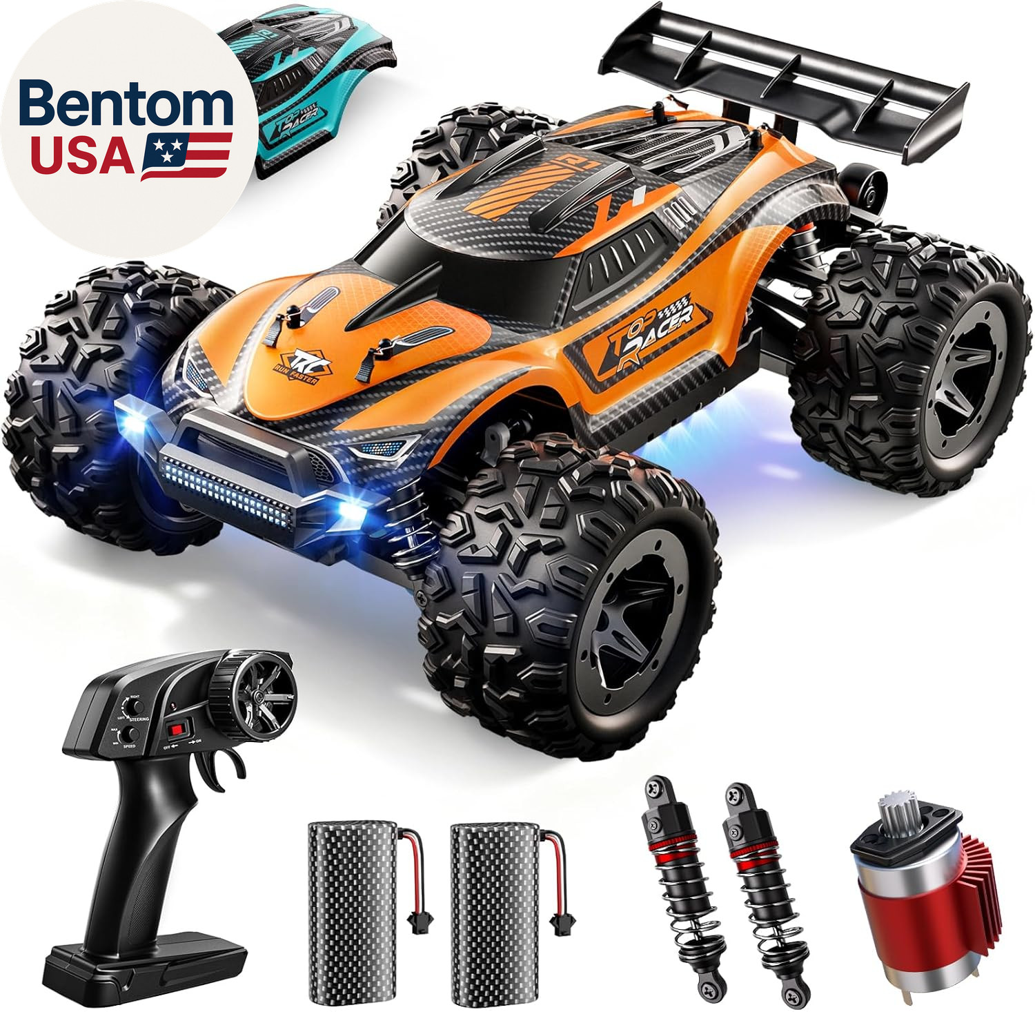 S For Adults - 38+ Kph Off Road Remote Control Car - High Sp