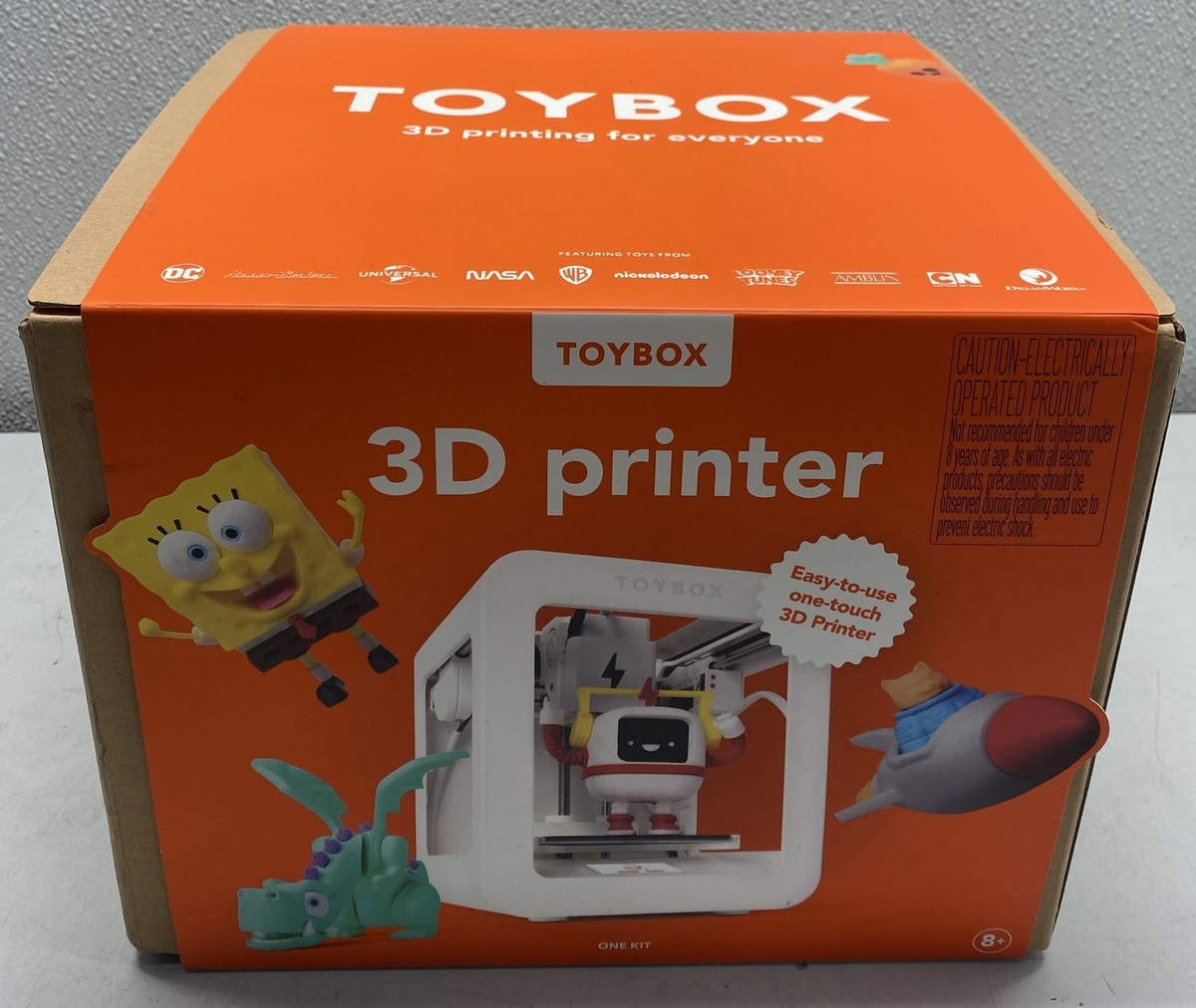 Toybox Alpha 1-Touch Kid-Friendly 3D Printer
