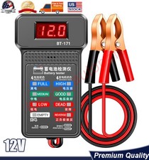 12V Car Battery Tester Digital Analyzer Car A...