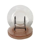 Pink Depression Dogwood Blossom 8” Luncheon Salad Plates Set Of 6 Macbeth Evans