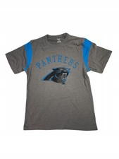Graues Panthers NFL Herren-T-Shirt Gr&ouml;&szlig;e L