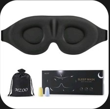Ships FAST MZOO Luxury Sleep Eye Mask for Side Sleeper 1 Count Pack of 1