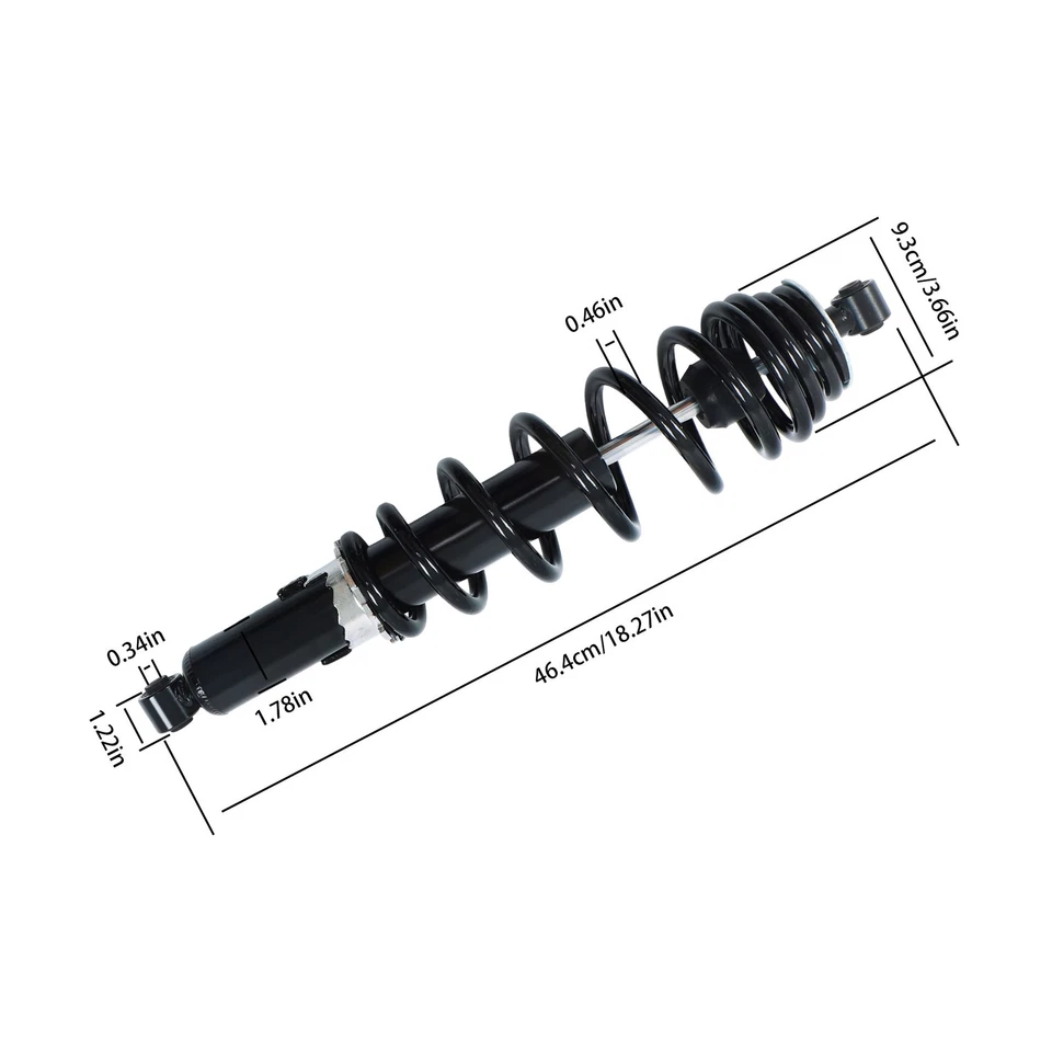 2pcs Left/Right Monotube Front Shock For Can Am Defender HD8 706202602 2017-2020 - Image 3 of 4