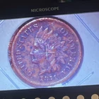 1871 Indian Head Small Cent BN Business Strike Philadelphia Bronze KM#90