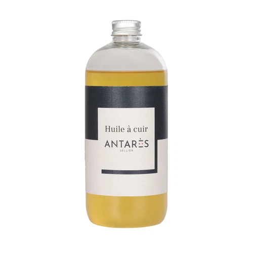 Antares NEW Bottle of Leather Oil Huile a Cuir 16.9 oz / 500 ml