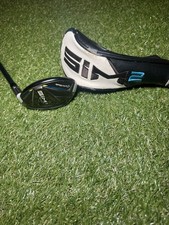 Taylormade SIM2 Max #3 Hybrid Golf Club, 19 Degree Stiff Flex, Ventus Blue, 7