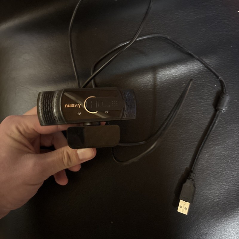 Webcam with Microphone, Streaming Webcam + Privacy Cover NULAXY HD 1080p C900
