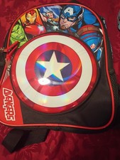 Bioworld Kids 12" Marvel Backpack Advengers Nwt
