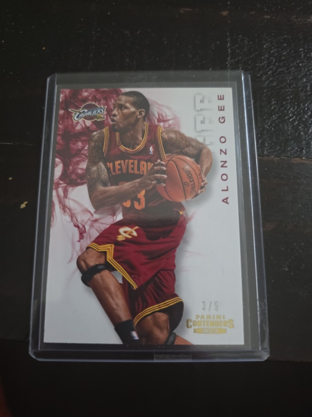 2012-13 Panini Contenders - Alonzo Gee GOLD /5 #4