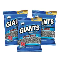GIANTS Bacon Ranch Sunflower Seeds - 5 Ounce (Pack of 3) 