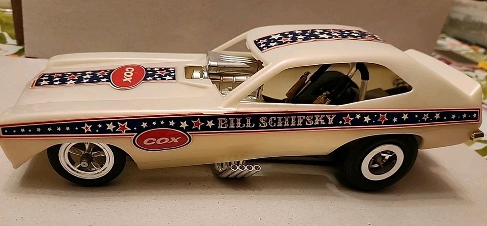 Vintage Cox Gas Powered Pinto Funny Car Dragster w/ Manual *UNTESTED* AS IS - Image 2 of 4