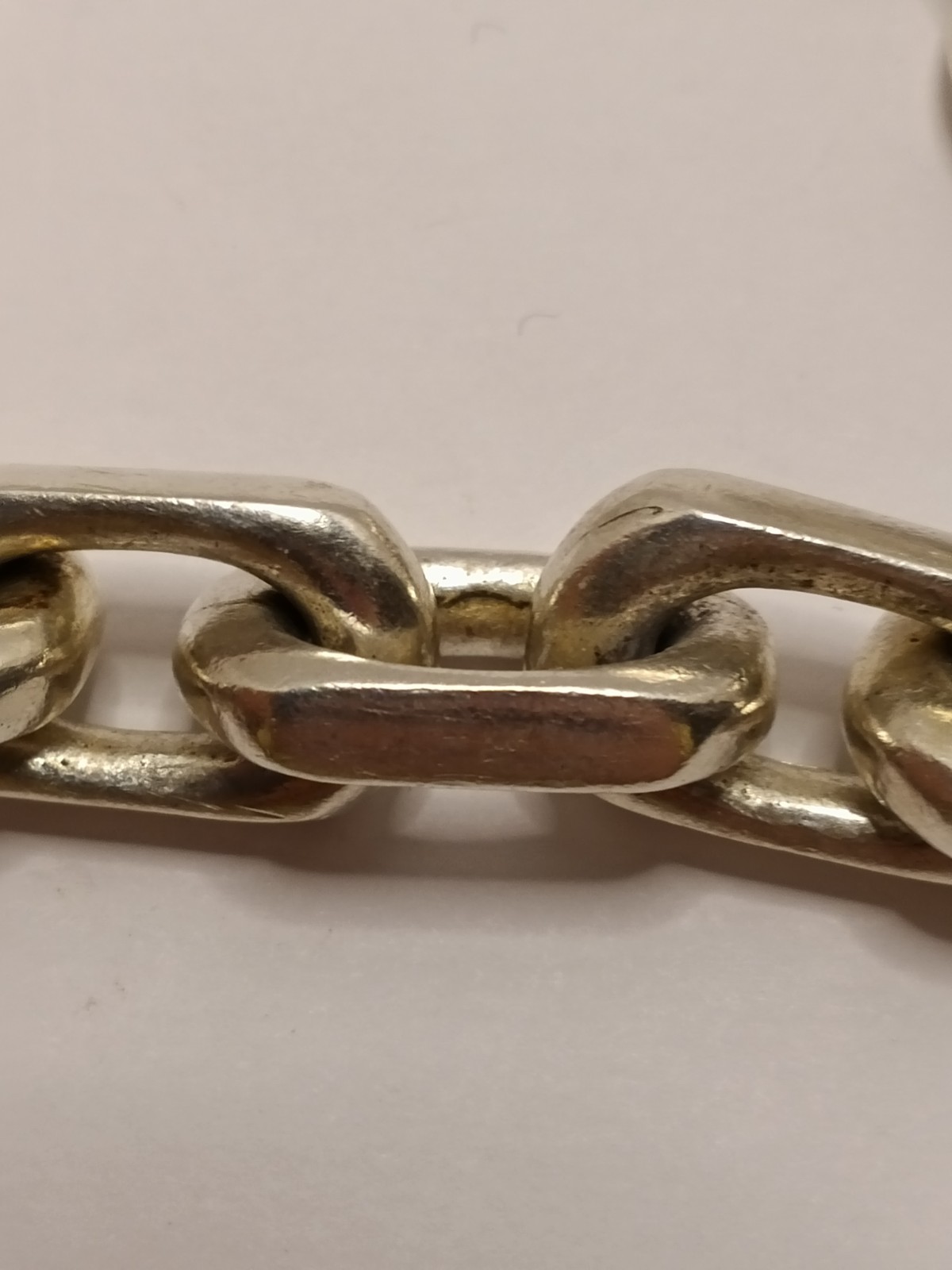 Extremely Heavy Cable Link Sterling Silver Neckla… - image 8