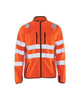 BLAKLÄDER  HighVis Softshell Arbeitsjacke HighVis orange