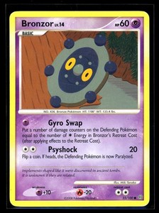 2008 Diamond & Pearl - Stormfront Bronzor #55 Non Holo Pokemon Card