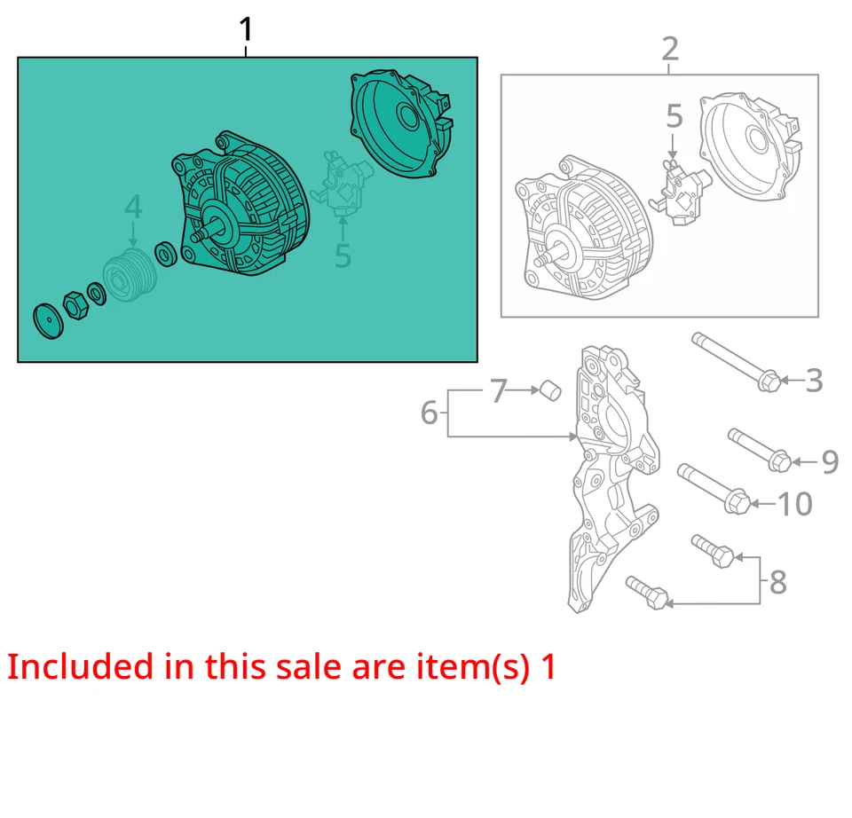 Alternador Valeo Fabricante Se Adapta 15-16 AUDI A3 6840872 Foto 3 de 4
