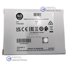 New Genuine Sealed Allen Bradley 1734-IE2C POINT I/O 2 Point Analog Input Module