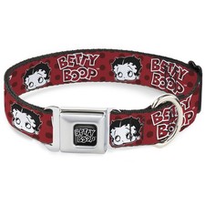 Dog Collar BTH-BETTY BOOP Title Logo Full Color Black/White BETTY BO (US IMPORT)