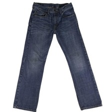 Levis 514 Jeans Mens 29x29 Straight Fit Denim Classic Medium Wash Youth Kids