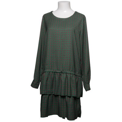 Fantastique, Kleid, Größe: M, Grün/Rot/Weiß, Polyester, Print, Damen #ocu