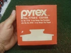Vintage Flameware Pyrex 6 CUP Coffee Pot Percolator "LID ONLY" 7756