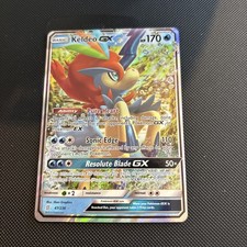 Pokémon TCG Keldeo GX Holo Ultra Rare Card Unified Minds 47/236 - NM
