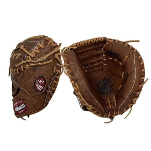 Nokona Walnut 33.5 inch Baseball Catchers Mitt Made in USA Right Hand Throw