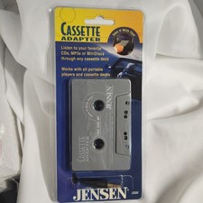 VTG Jensen Cassette Deck Player Adapter Tape JCD20 NEW for CD MP3 MINI DISC