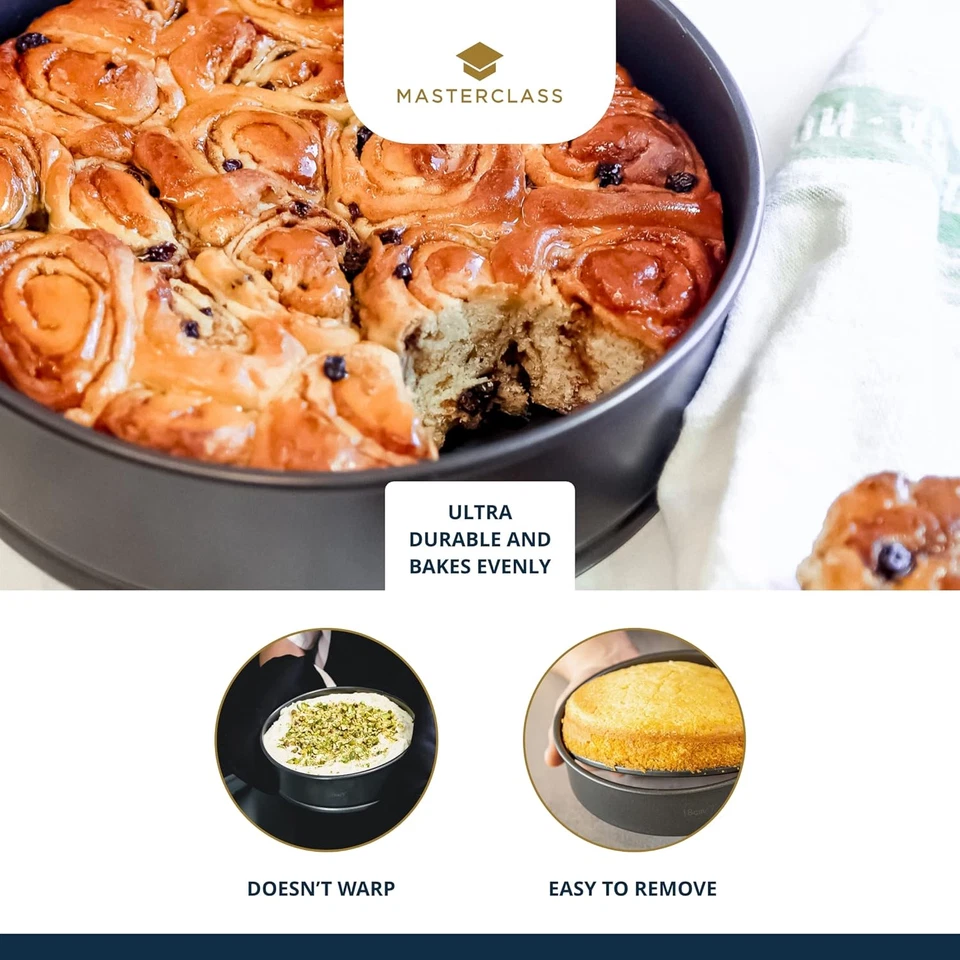 Masterclass Tortiera / Teglia Da Forno Antiaderente Alta Con Base Removibile, Ro - Immagine 4 di 4