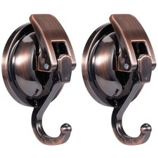 Apkhgtb Suction Cup Hooks for Shower, Bathroom, Kitchen, Glass Door, Mirror, ...