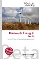 Lambert M. Surhone (U. A.) | Renewable Energy In India | Taschenbuch | Englisch