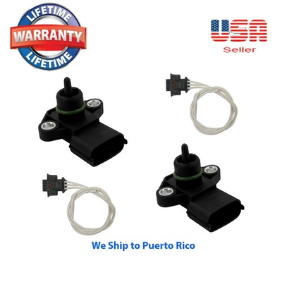 #ad #ad 2 Manifold Pressure Sensor 2 CONNECTORS Fits:Genesis G70 G80 G90 K900 Stinger $17.33