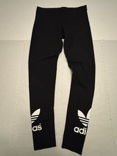 PreOwned Excellent Last Photo Adidas Originals Leggings Black White Women Size M