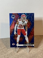 2025 Panini Mosaic - Trent McDuffie #140 No Huddle Blue Mosaic Prizm /99