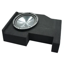 Harmony HA-R104 10" Subwoofer Fits 14-18 Chevy Silverado Crew Cab Single Sub Box
