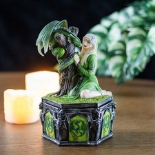 Dragon Friendship Summer Themed Trinket/Box by ANNE STOKES