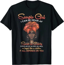 MOST POPULAR! Scorpio Queens Are Born in October 23 November 21 T-Shirt S-5XL 