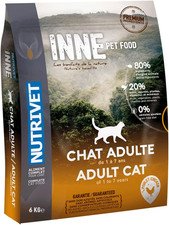 - INNE CHAT - Crocchette Senza Cereali - Gatto Adulto - Pollo - 80% Ingredienti 