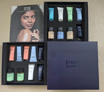 BNIB EIGHT SAINTS 17 PIECE DELUXE DISCOVERY SET, TRIAL SIZES