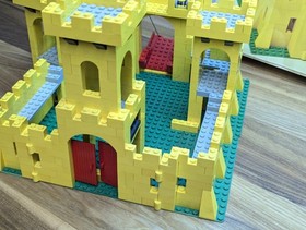 Lego 375 Yellow Castle 100% Original Box RARE Box Knights Vintage Knights Castle