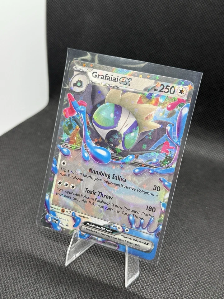 Grafaiai ex 100 Sv: Scarlet & Violet Promo Cards Holo - Image 3 of 3