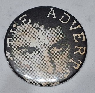 The Adverts Circa 1977 1978 52mm Punk Pin Badge LAST ONE