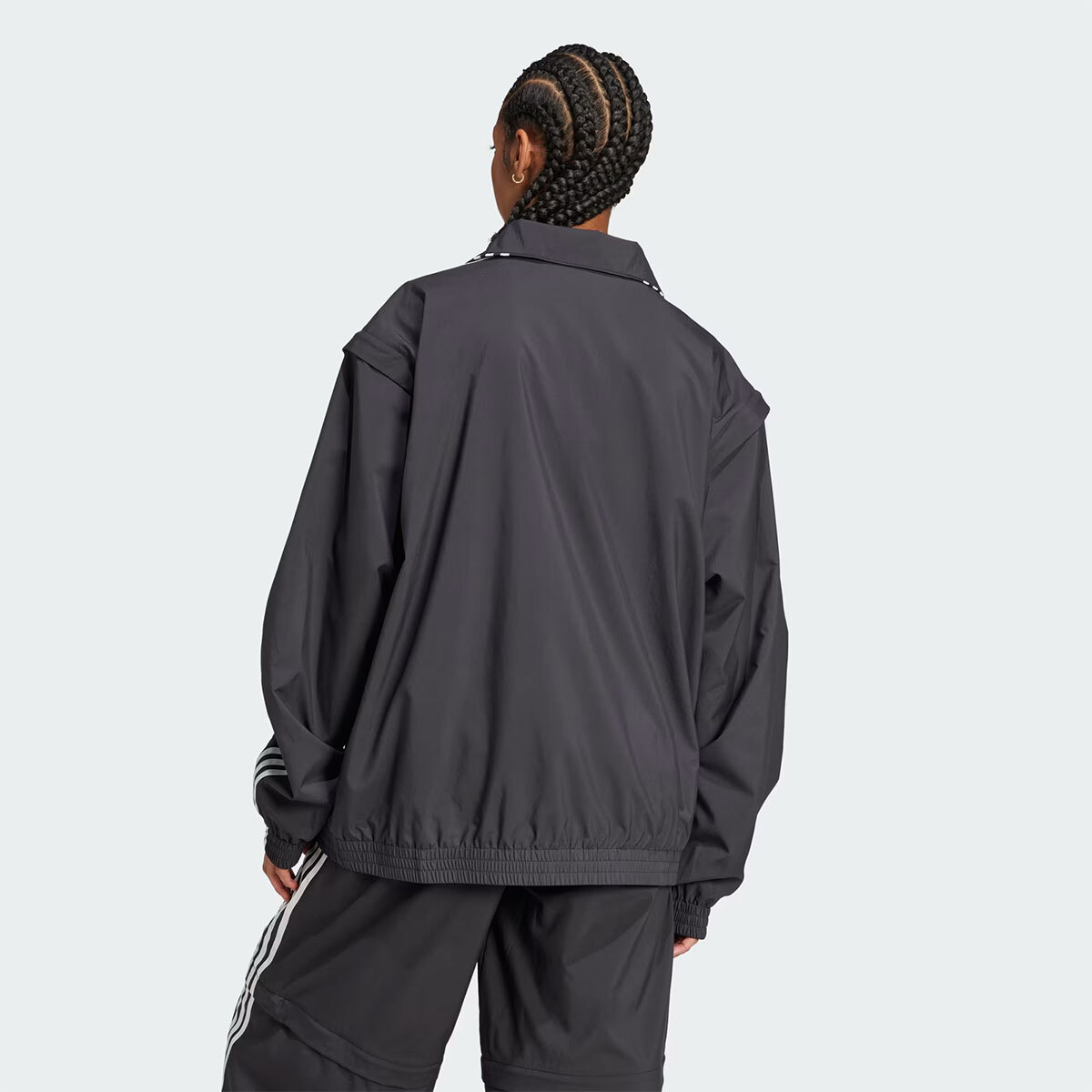 ★★New Balance★★ ADILENIUM 2 Oversized Track Top Khaki JM Adidas Originals Womens ADILENIUM 2 OVERSIZE TRACKTOP JACKET